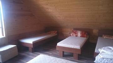 Фото номера Дом с 4 спальнями Загородные дома Lake House Villa pas Eugenija г. Migiškiai 5