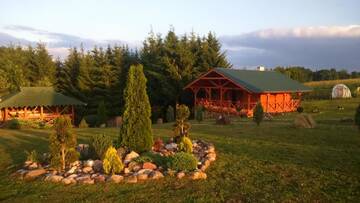 Фото номера Дом с 4 спальнями Загородные дома Lake House Villa pas Eugenija г. Migiškiai 8